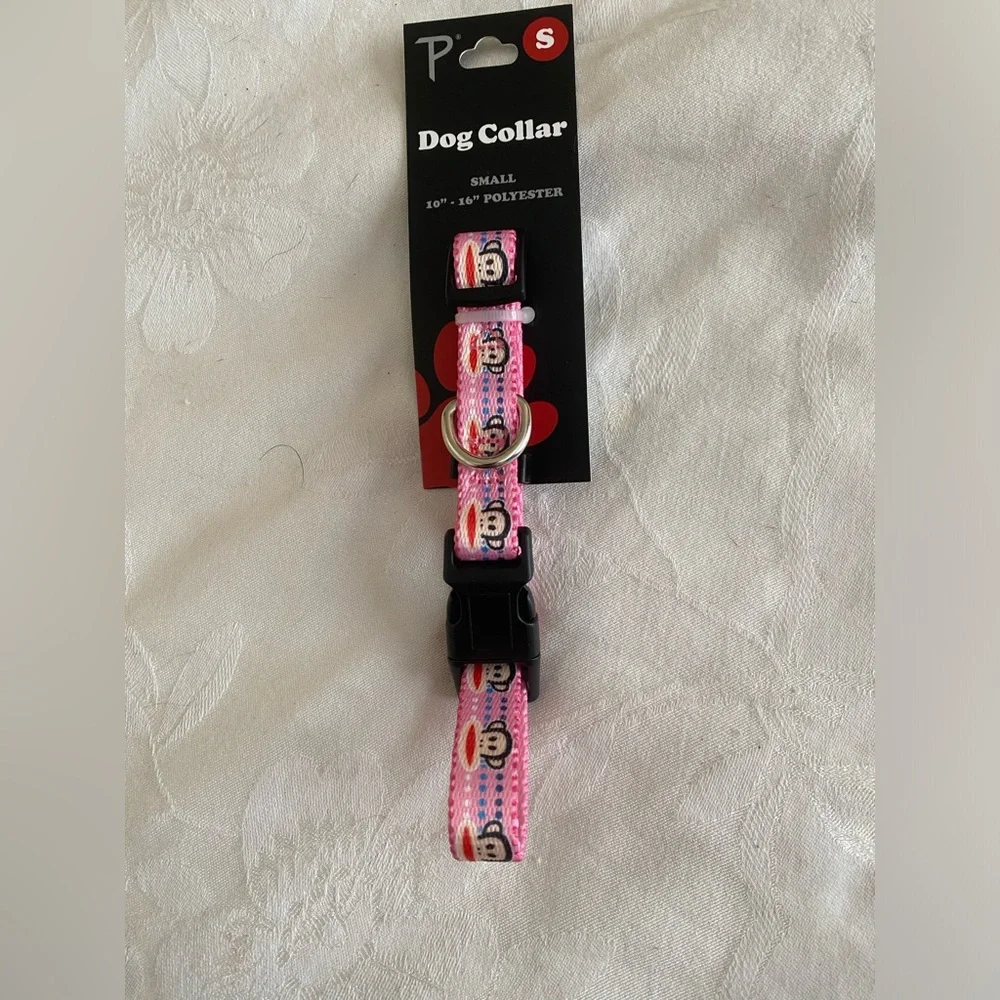 Paul Frank Julius Pink Small Dog Collar NWT